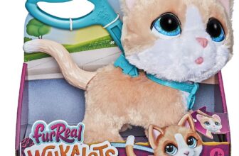 Hasbro furReal Walkalots Grosse Racker Katze interaktives Tierchen Tolle Tiergeraeusche und Wackellau