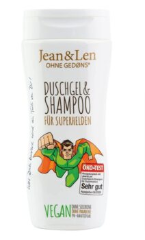 Jean Len Duschgel Shampoo Superhelden fuer Kinder ohne Parabene und Silikone   Amazon.de  Beauty