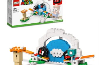 LEGO 71405 Super Mario Fuzzy Flipper – Erweiterungsset Spielzeug zum kombinieren mit Mario Luigi o