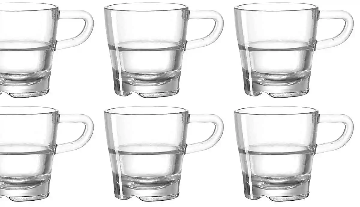 Leonardo Espressotasse Senso 6er Set, 70 ml, 024012 für 15,00 € inkl. Versand (statt 22,90 €)