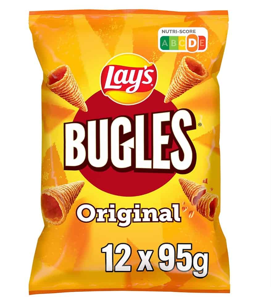 Lays Bugles Original – Herzhafter Mais Snack Mit Dem Originalen Bugles Geschmack 12 X 95 G Amaz