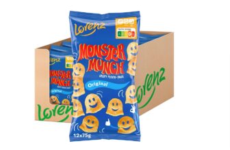 Lorenz Snack World Monster Munch Original 12er Pack 12 x 75 g 900 g   Amazon.de  Lebensmittel