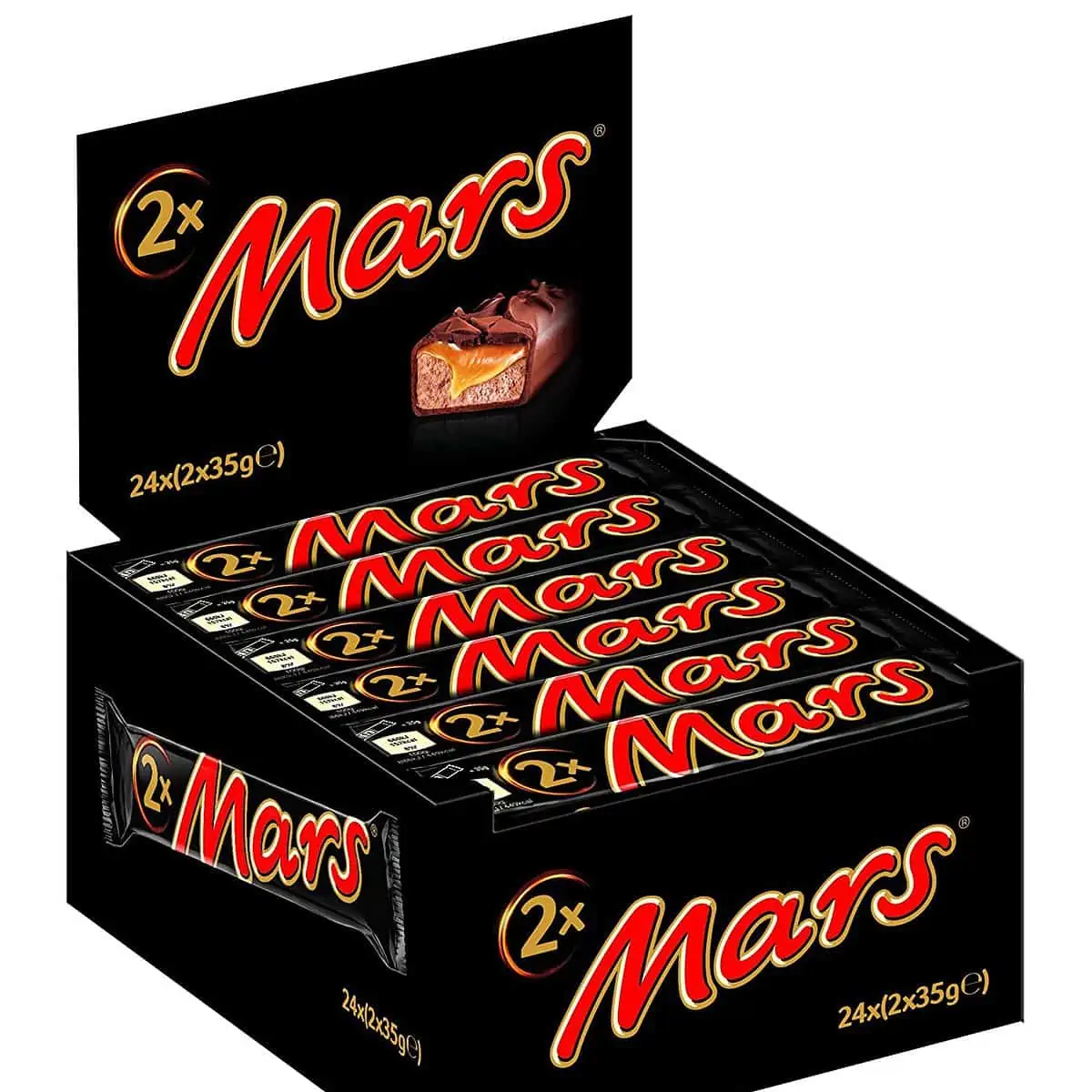 Mars Schokoriegel Doppelriegel in einer Box 24er Pack (24 x 70 g) ab 13,77 € inkl. Prime-Versand
