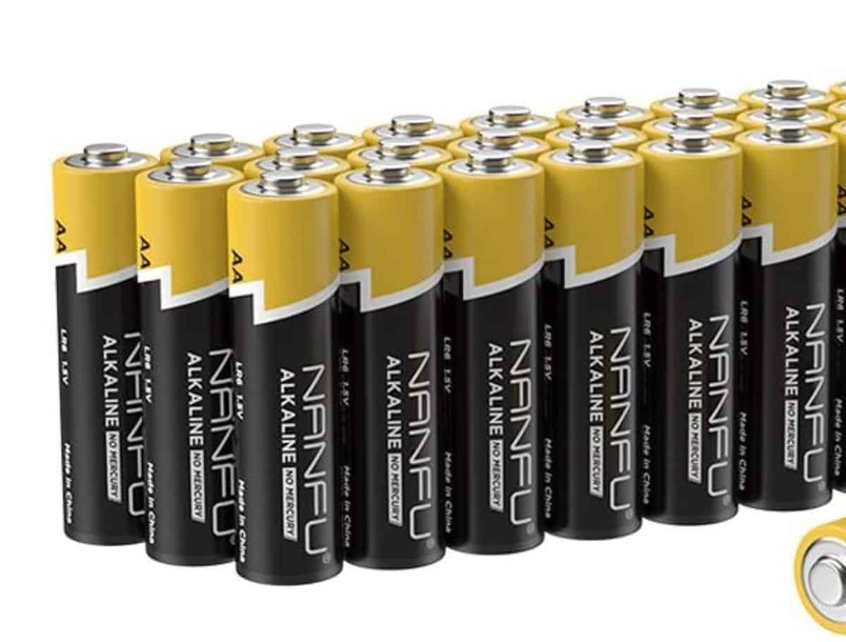 Nanfu Alkalische Aa Batterien Langlebige Auslaufsichere Quecksilberfreie Batterie Multi Pack X 3