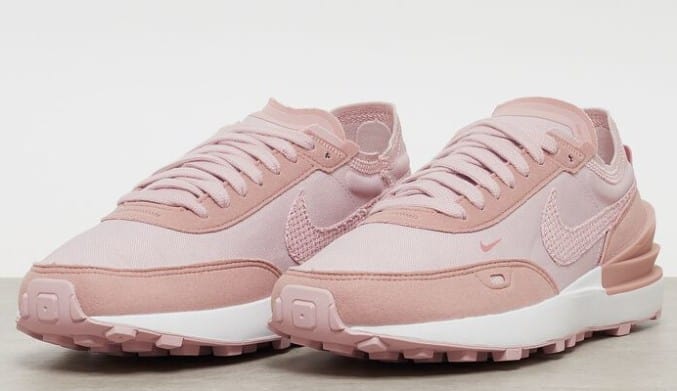 Nike Nike Waffle One Pink Oxford Pin Oxford Rose Whisper Low Top Sneakerschuhe Bekleidung Accessoires Onygo