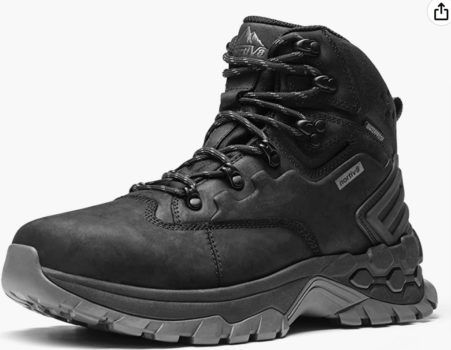 NORTIV8 Herren Trekkingschuhe Wanderschuhe Outdoorschuhe Wanderstiefel Wasserdicht Hiking Boots Klet