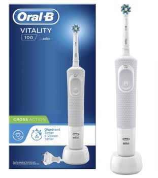 Oral B Vitality 100 Elektrische Zahnbuerste Electric Toothbrush 1 Putzprogamm Timer 1 CrossAction