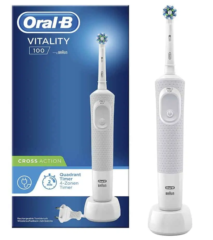 Oral-B Vitality 100 Elektrische Zahnbürste/Electric Toothbrush für 15,99 € inkl. Prime-Versand (statt 19,99 €)