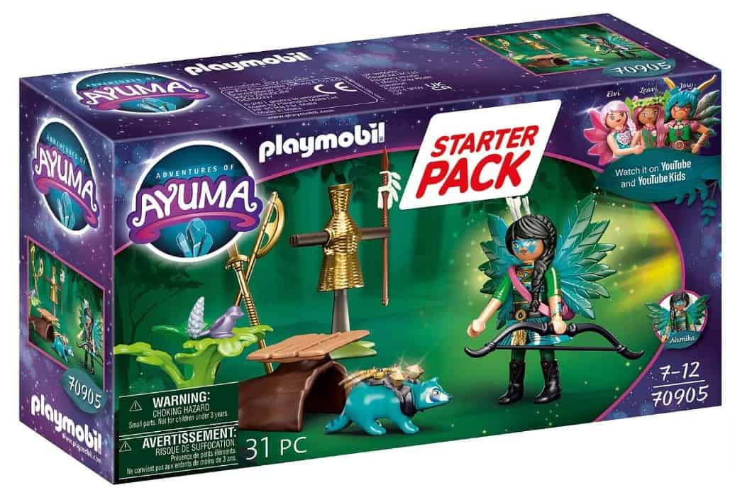 Playmobil Adventures Of Ayuma 70905 Starter Pack Knight Fairy Mit Waschbaer Spielzeug Fuer Kinder Ab 7 Jahren Amazon De Spielzeug