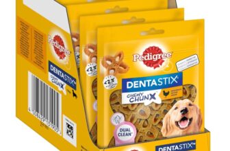 Pedigree®-Dentastix-Chewy-Chunx-Zahnpflegesnacks-für-große-Hunde