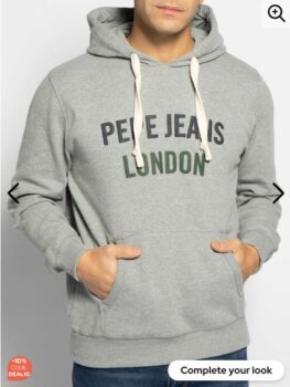 Pepe Jeans Hoodie Nevito grau Dress for less