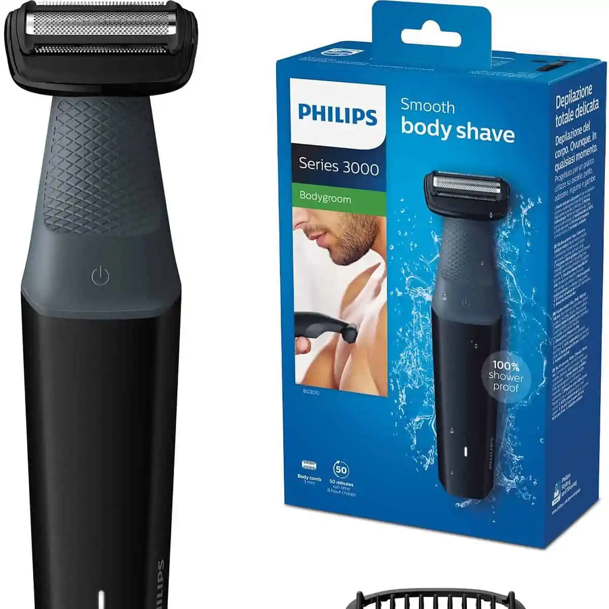 Philips BG3010/15 Bodygroom Series 3000 Körperrasierer für 25,00 € inkl. Prime-Versand (statt 31,99 €)