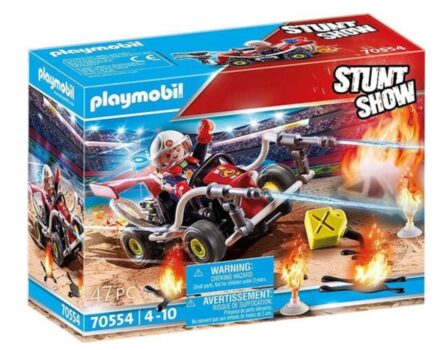 Playmobil Stuntshow Feuerwehrkart 70554 ab 6 03 E Preisvergleich bei idealo de