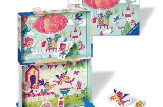 Ravensburger Kinderpuzzle 05596 PuzzlePlay Royale Party 2x24 Teile Puzzle ab 4 Jahre Ritter Pu