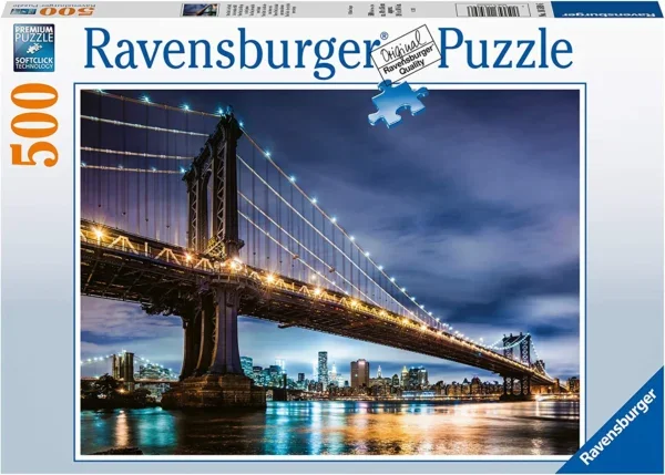 Ravensburger Puzzle 16589 - New York - Die Stadt Die Niemals Schläft
