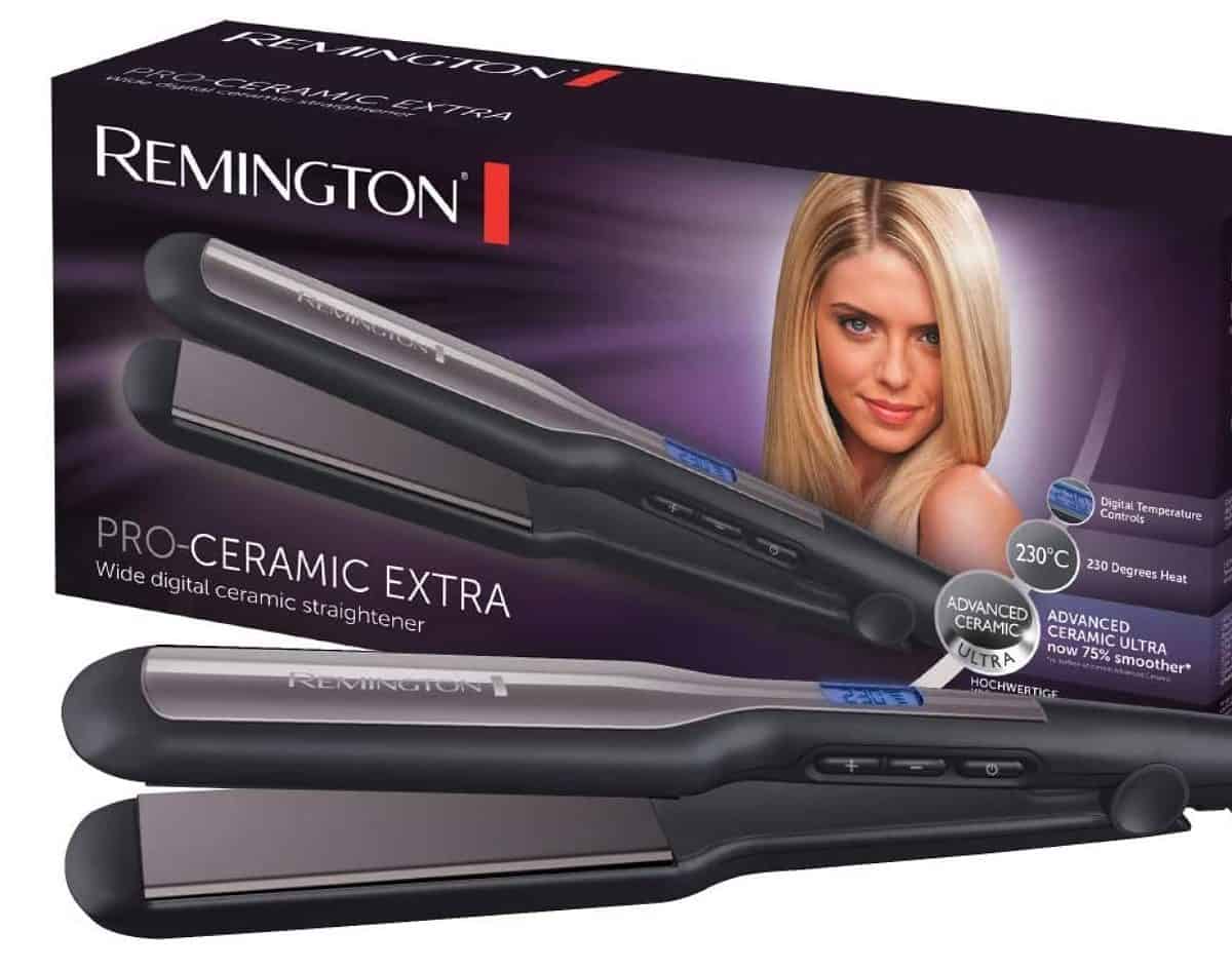 Remington Glaetteisen Breit Pro Ceramic Extra Extra Breite 45Mm Stylingplatten Speziell Fuer Dickes