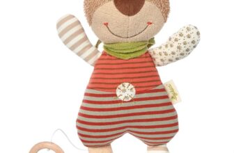 SIGIKID 48916 Spieluhr Baer Green Maedchen und Jungen Babyspielzeug empfohlen ab Geburt mehrfarbig Amazon de Baby