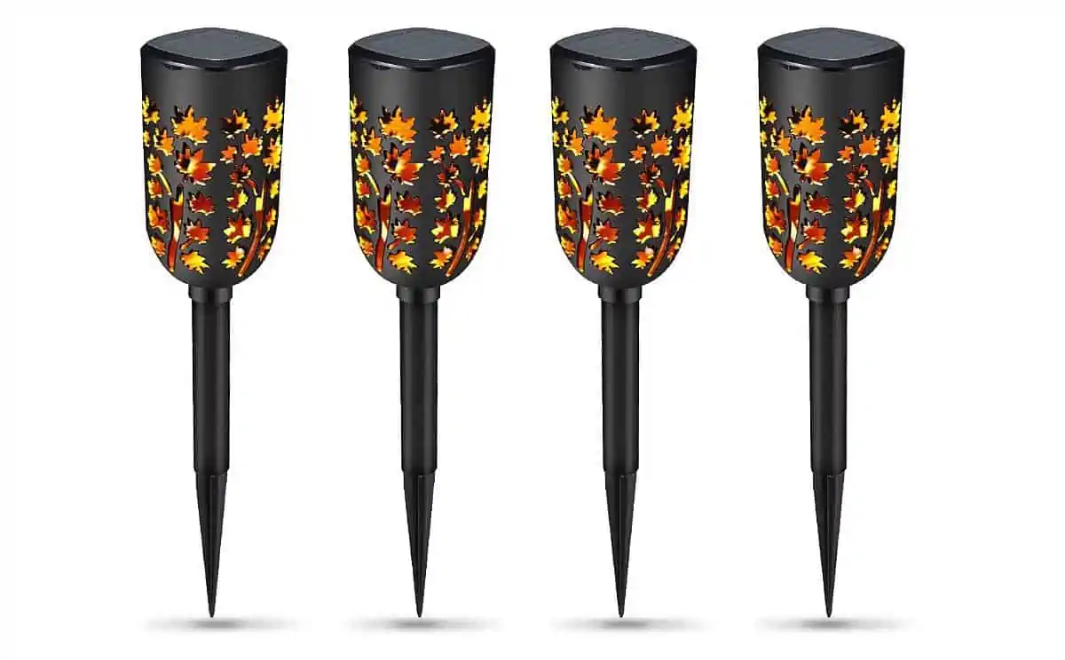 Solarleuchte für Außen,Natseekgo 4 Stück LED Solar Laterne für 9,99 € inkl. Prime-Versand (statt 15,99 €)