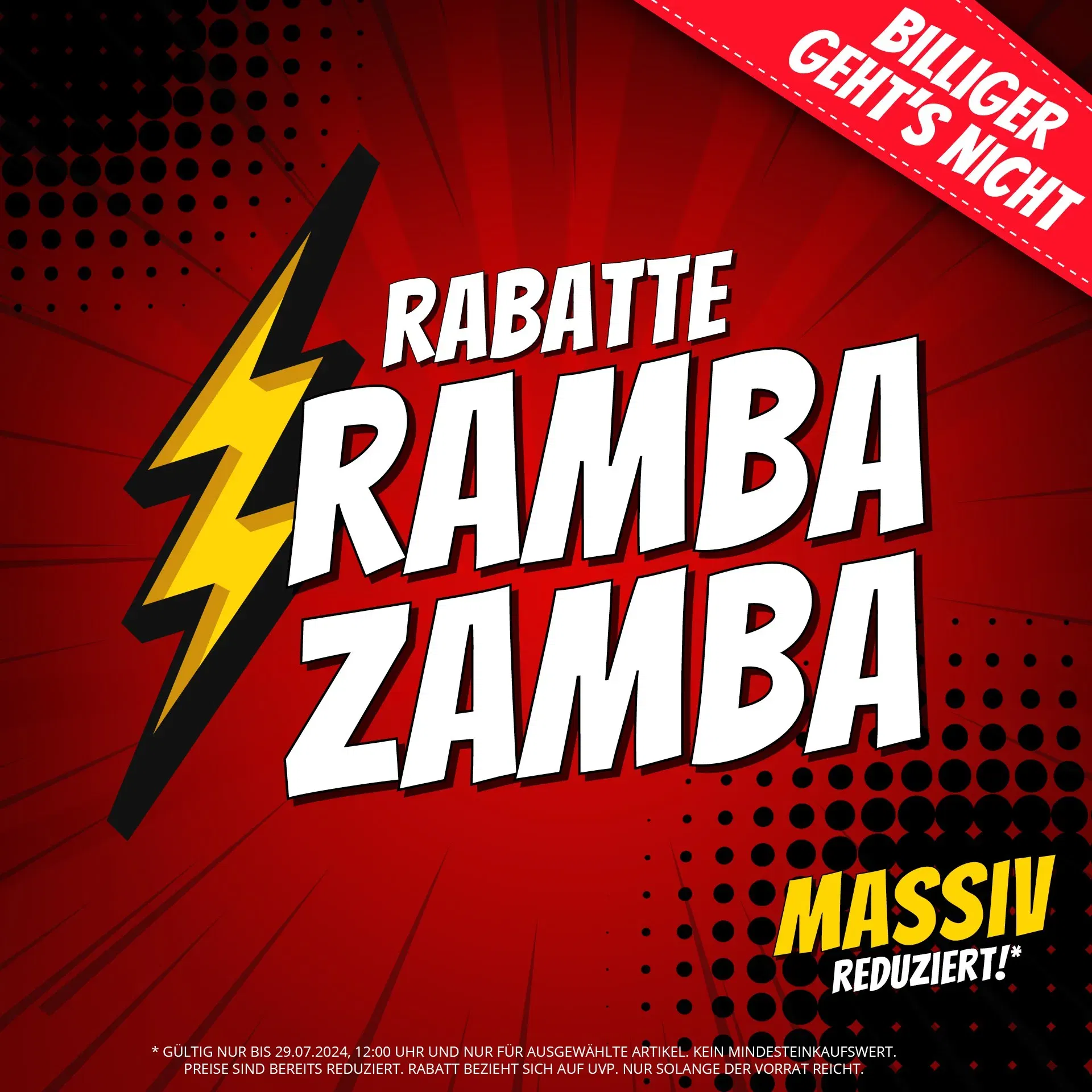 Sportspar Rabatte Rambazamba