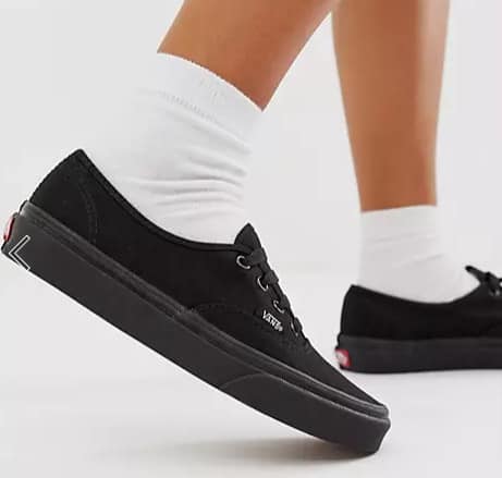 Vans Authentic – Sneaker In Schwarz Asos