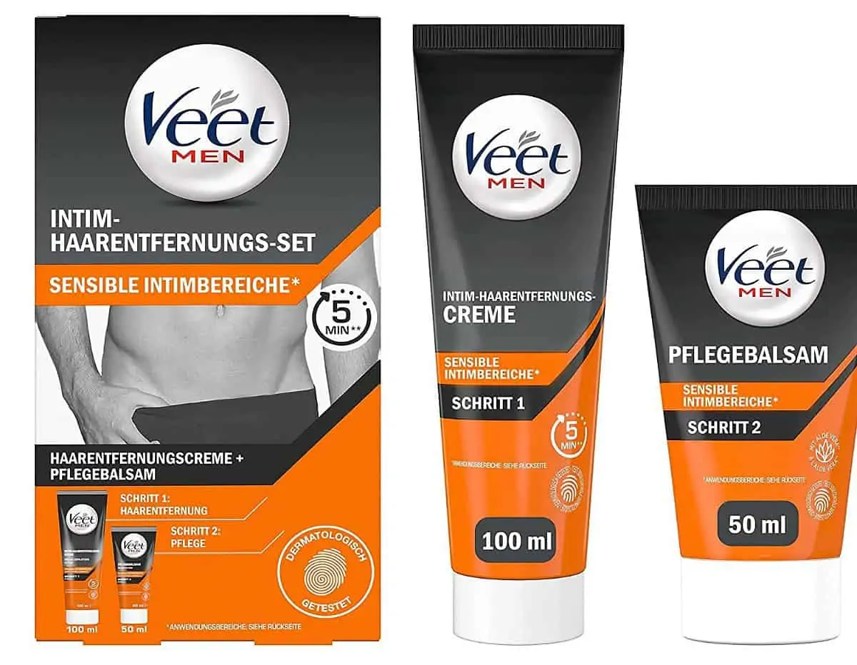 Veet Men Intim-Haarentfernungs-Set für Männer ab 5,32 € inkl. Versand (statt 10,49 €)