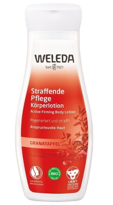 Weleda Bio Bodylotion Granatapfel Straffende Pflege – Inspirierende Naturkosmetik Koerperlotion