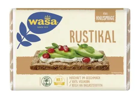 REWE: 2 mal vers. Wasa Knäckebrot 275g für 0,72 € statt 2,22 €