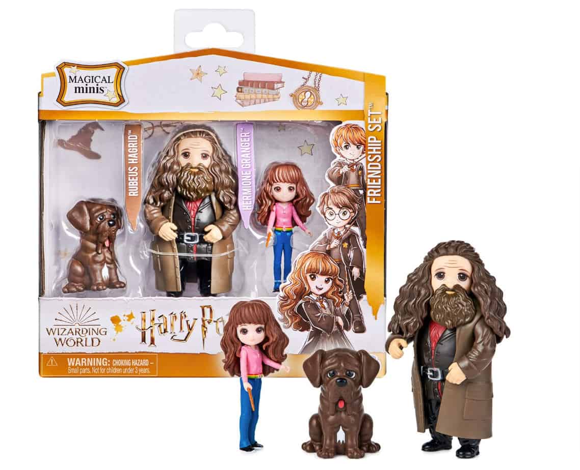 Wizarding World Harry Potter Freunde Spielset Mit Hermine Granger Und Rubeus Hagrid Sammelfiguren