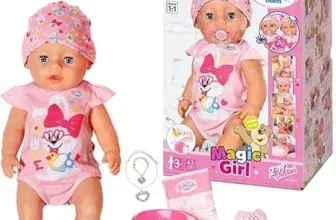 Zapf Creation 827956 BABY born Magic Girl 43 cm