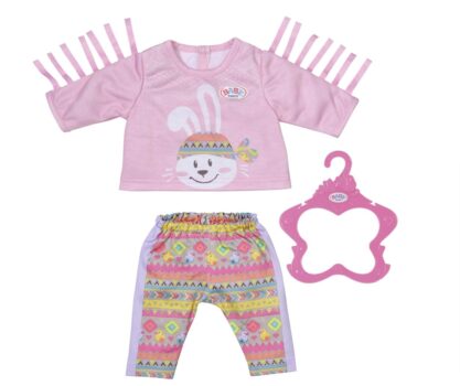 Zapf Creation 830178 BABY born Trendy Pullover Outfit 43cm Bekleidungsset fuer Puppen bestehend aus