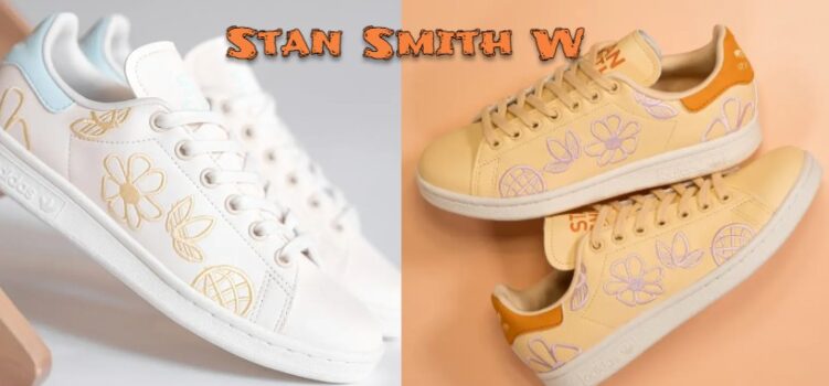 adidas Stan Smith W beige blau 43einhalb Sneaker Store