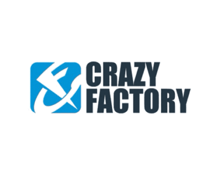 crazy factory logo