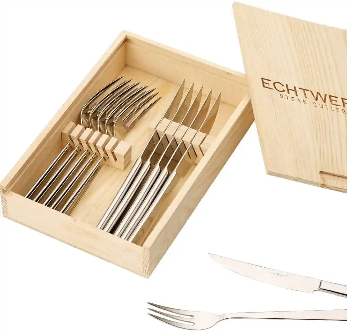 Echtwerk Steakbesteck Sarre 12-teilig für 21,16 € inkl. Prime-Versand