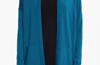 edc by ESPRIT Damen Strickjacke 991cc1i315 455 Teal Blue S   Amazon.de  Fashion