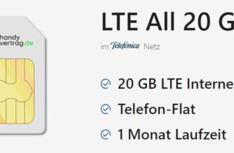 handyvertrag de LTE All 20 GB TARIFFUXX