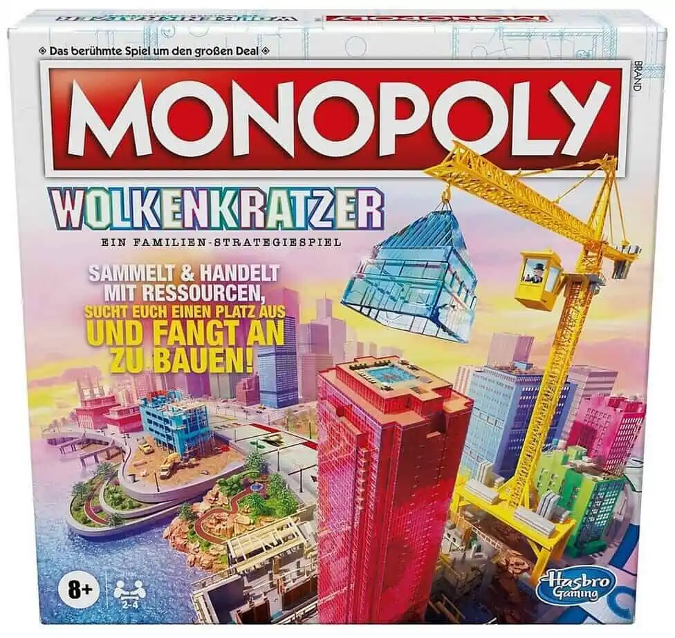 Hasbro Monopoly „Wolkenkratzer“ (deutsche Version) für 20,60 € inkl. Versand statt 30,06 €