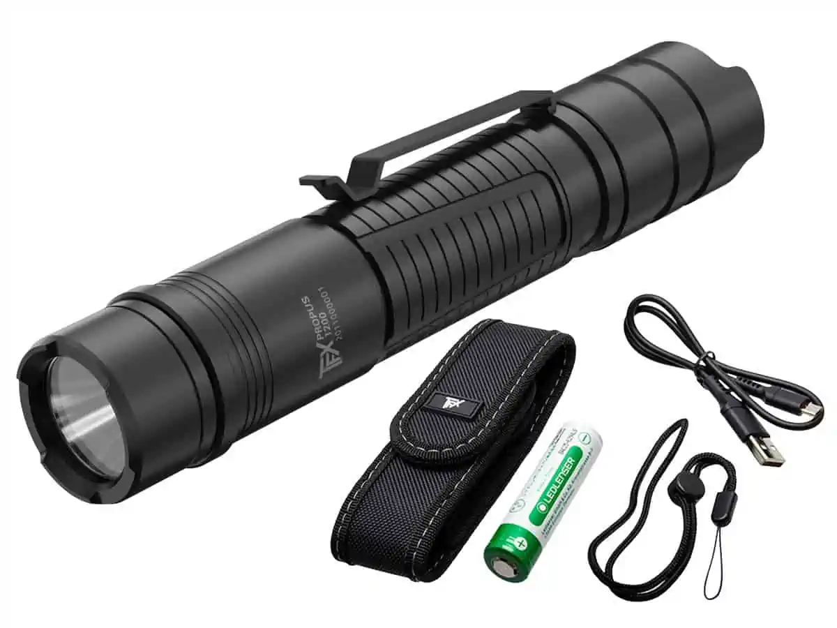 Ledlenser TFX Propus 1200 Taschenlampe (1200 Lumen, robust, wassergeschützt) für 45,90 € inkl. Versand statt 89,90 €