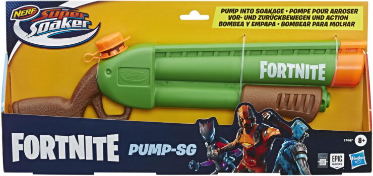 nerf super soaker fortnite pump sg