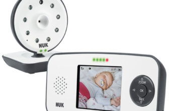 nuk babyphone eco control video display 550vd a246011