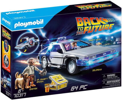 playmobil back to the future delorean 70317