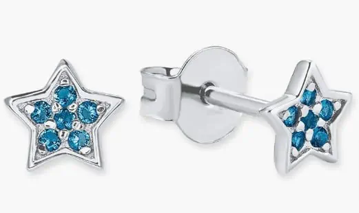 s.Oliver Ohrstecker 925 Sterling Silber Mädchen Kinder Ohrschmuck 2020870 für 17,80 € inkl. Prime-Versand (statt 28,74 €)