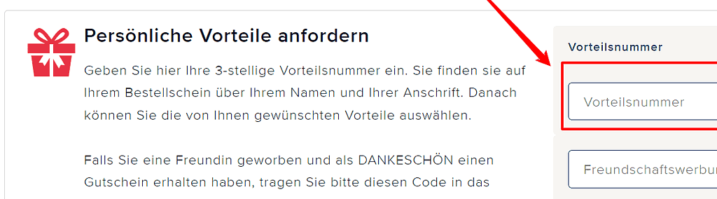 PAGEN Rabattcode einlösen