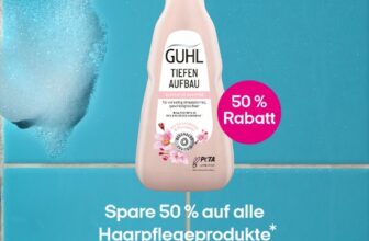 Rabatt auf Guhl Haarpflegeprodukte