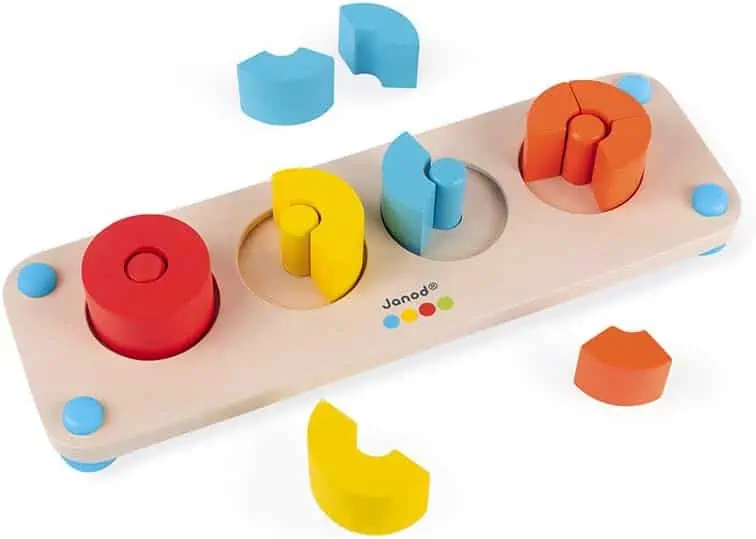 Janod – Das Bruchrechnen – Lernspiel aus Holz für 6,97 € [Prime] statt 20,99 €