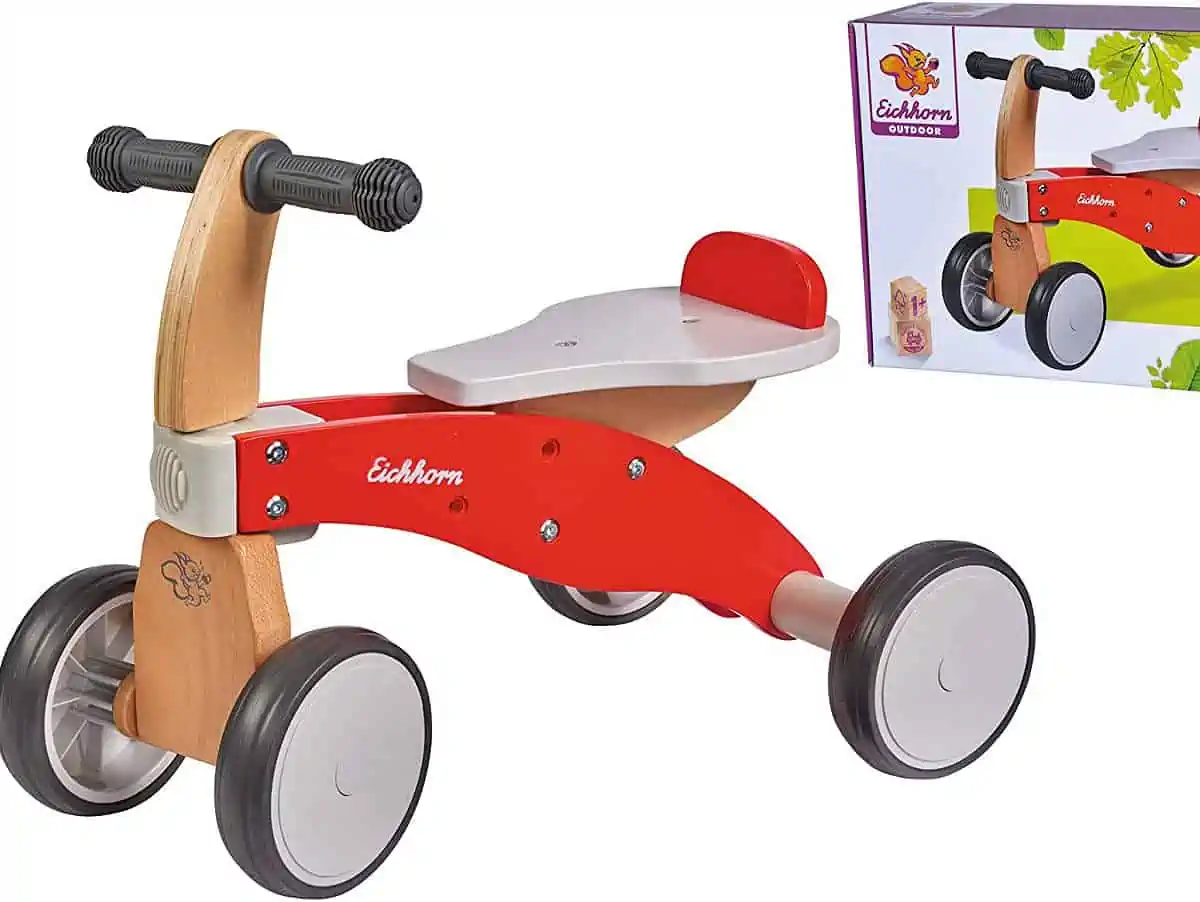 Eichhorn Outdoor Rutscherfahrzeug aus Holz für 25,10 € inkl. Versand statt 44,94 €