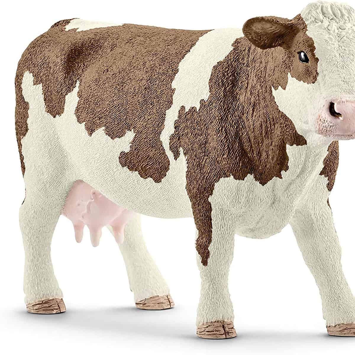 Schleich 13801 Fleckvieh-Kuh