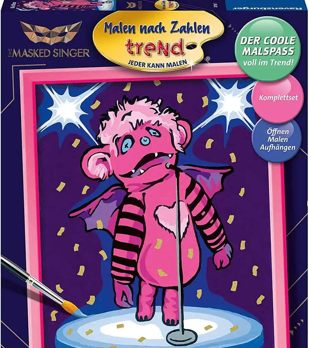 Ravensburger 28798 Monsterchen – Malen nach Zahlen für Erwachsene für 7,35 € inkl. Prime-Versand (statt 13,44 €)