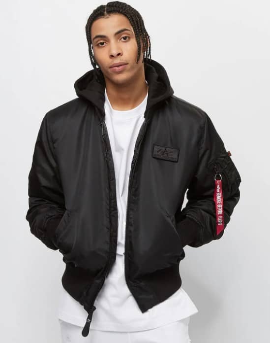 Alpha Industries Ma-1 Zh Back Print Bomberjacke