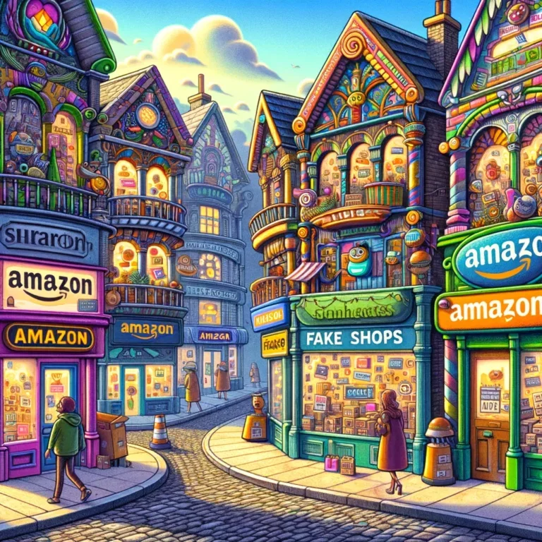 Amazon Fake-Shops im Januar 2023