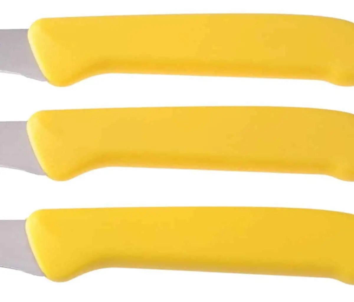 GRÄWE Gemüsemesser 3 Stück, Edelstahl gelb, super scharf geschliffen für 5,99 € inkl. Prime-Versand (statt 10,98 €)